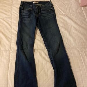 Blue flare Hollister jeans!